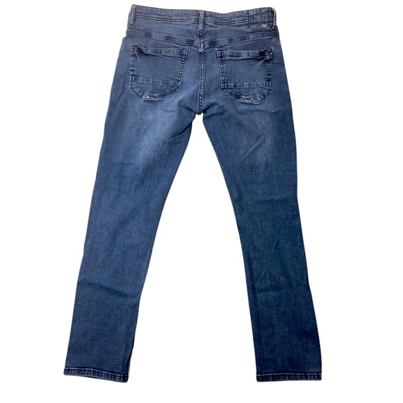 Alexander Julian Colour Denim Jeans Men 32X30 Organic Coll. Medium Wash Stretch - Picture 2 of 6